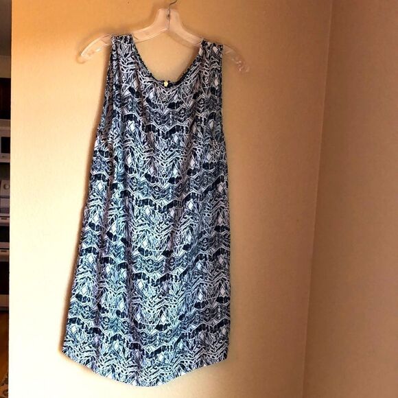 Won Hundred shift dress in 100% silk Style: Jenn black and white US 10 (40) - Picture 8 of 12